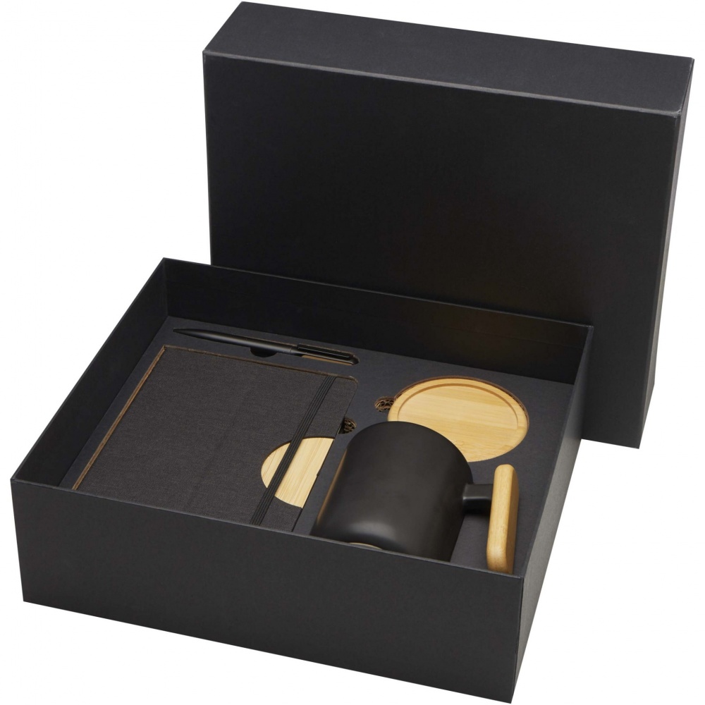 Логотрейд pекламные продукты картинка: Laura подарочный набор из блокнота формата А5 и шариковой ручки